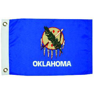 Taylor Made, US State Flag, 12" x 18", Oklahoma