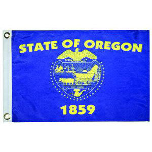 Taylor Made, US State Flag, 12" x 18", Oregon
