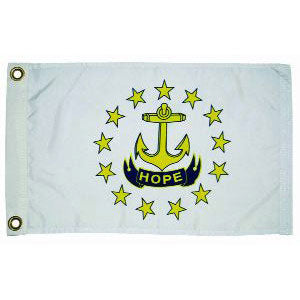 Taylor Made, US State Flag, 12" x 18", Rhode Island