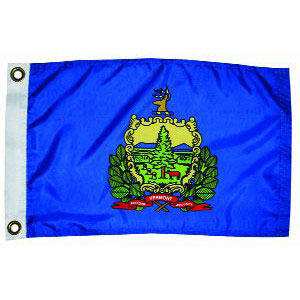 Taylor Made, US State Flag, 12" x 18", Vermont