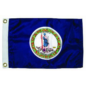 Taylor Made, US State Flag, 12" x 18", Virginia