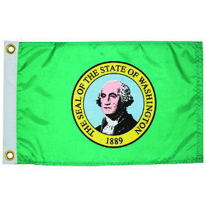 Taylor Made, US State Flag, 12" x 18", Washington