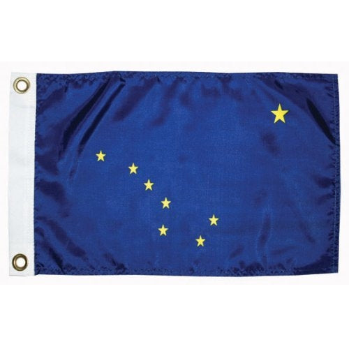 Taylor Made, US State Flag, 12" x 18", Alaska