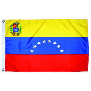 Taylor Made, International Flag, Nylon, 12" x 18", Venezuela Courtesy