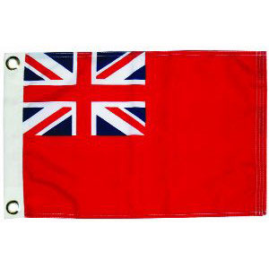 Taylor Made, International Flag, Nylon, 12" x 18", UK Merchant Courtesy