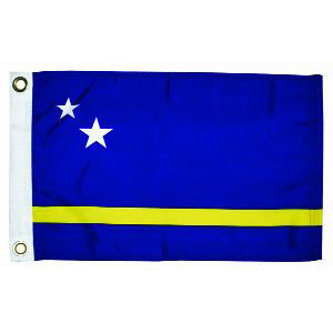 Taylor Made, International Flag, Nylon, 12" x 18", Curacao Courtesy