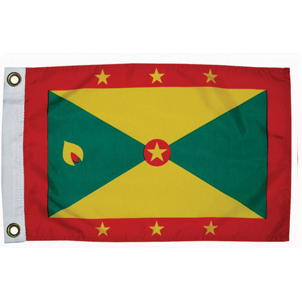 Taylor Made, International Flag, Nylon, 12" x 18", Grenada