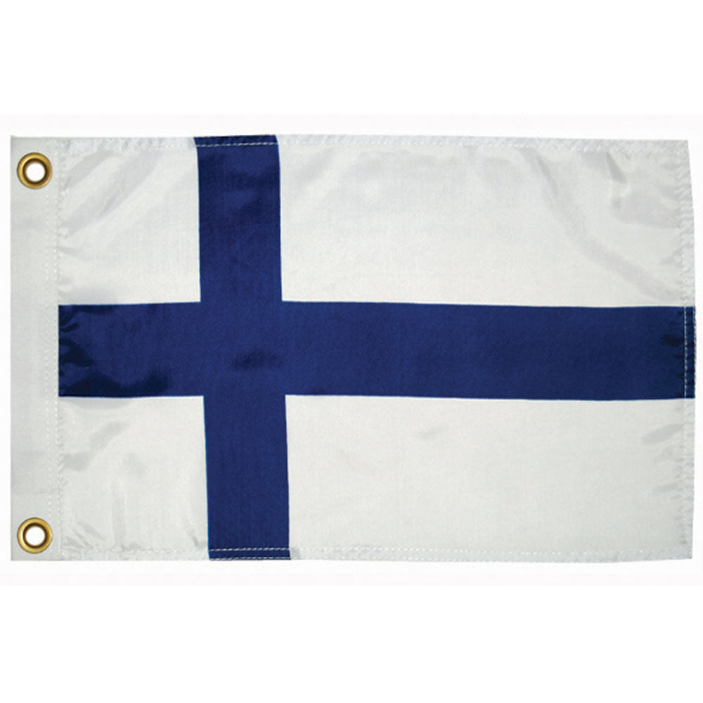 Taylor Made, International Flag, Nylon, 12" x 18", Finland