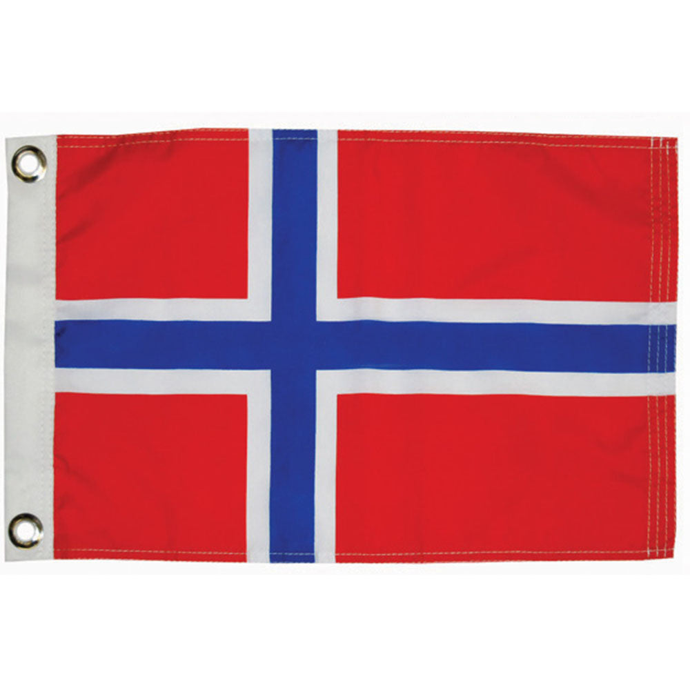 Taylor Made, International Flag, Nylon, 12" x 18", Norway