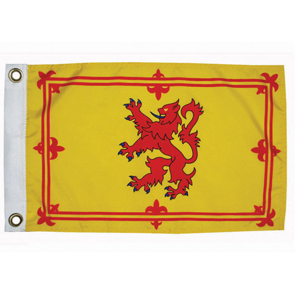 Taylor Made, International Flag, Nylon, 12" x 18", Scotland Rampant Lion