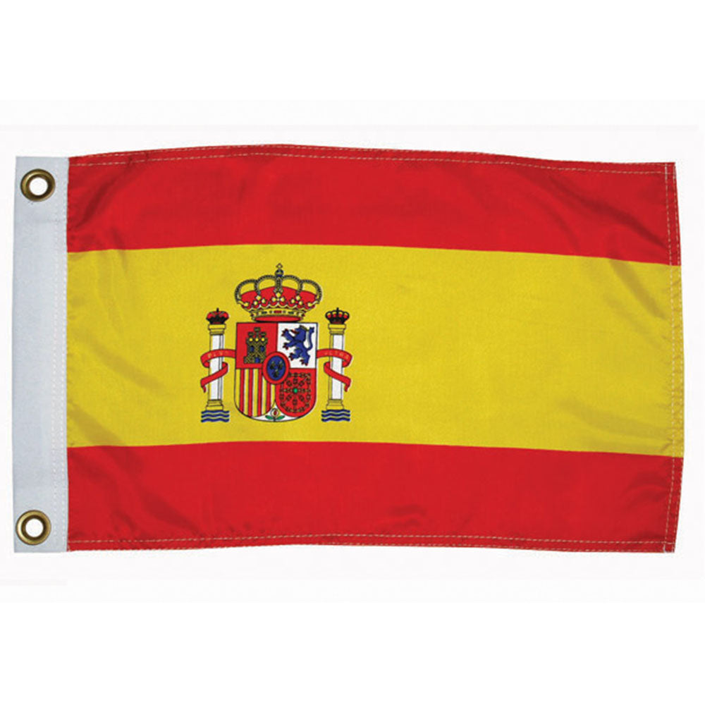 Taylor Made, International Flag, Nylon, 12" x 18", Spain / Civil