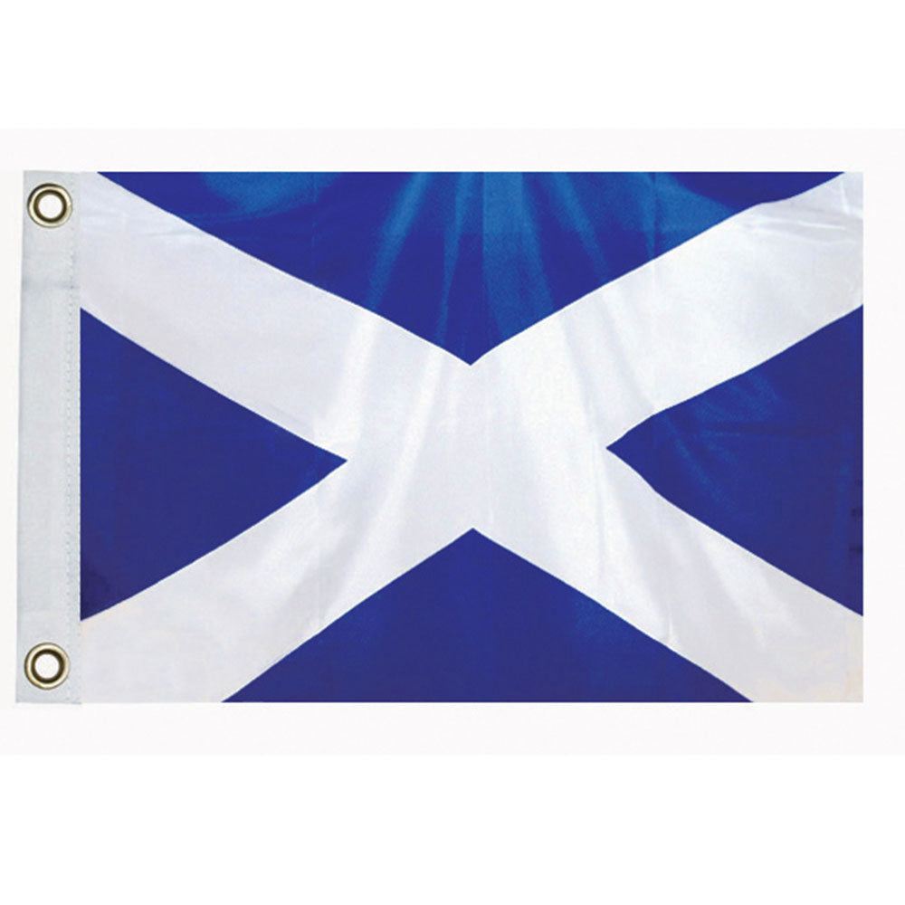 Taylor Made, International Flag, Nylon, 12" x 18", St. Andrews Cross - Scotland