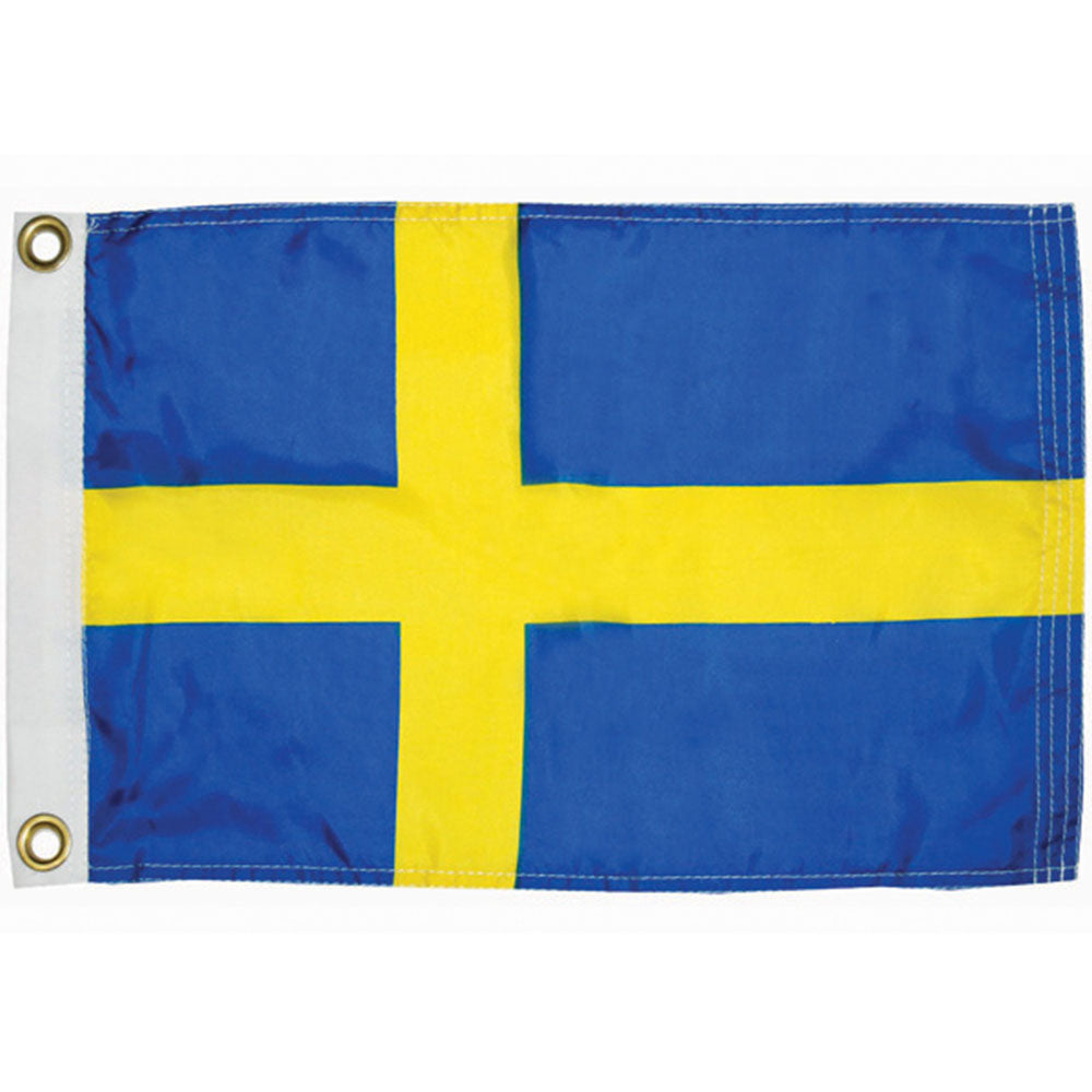 Taylor Made, International Flag, Nylon, 12" x 18", Sweden