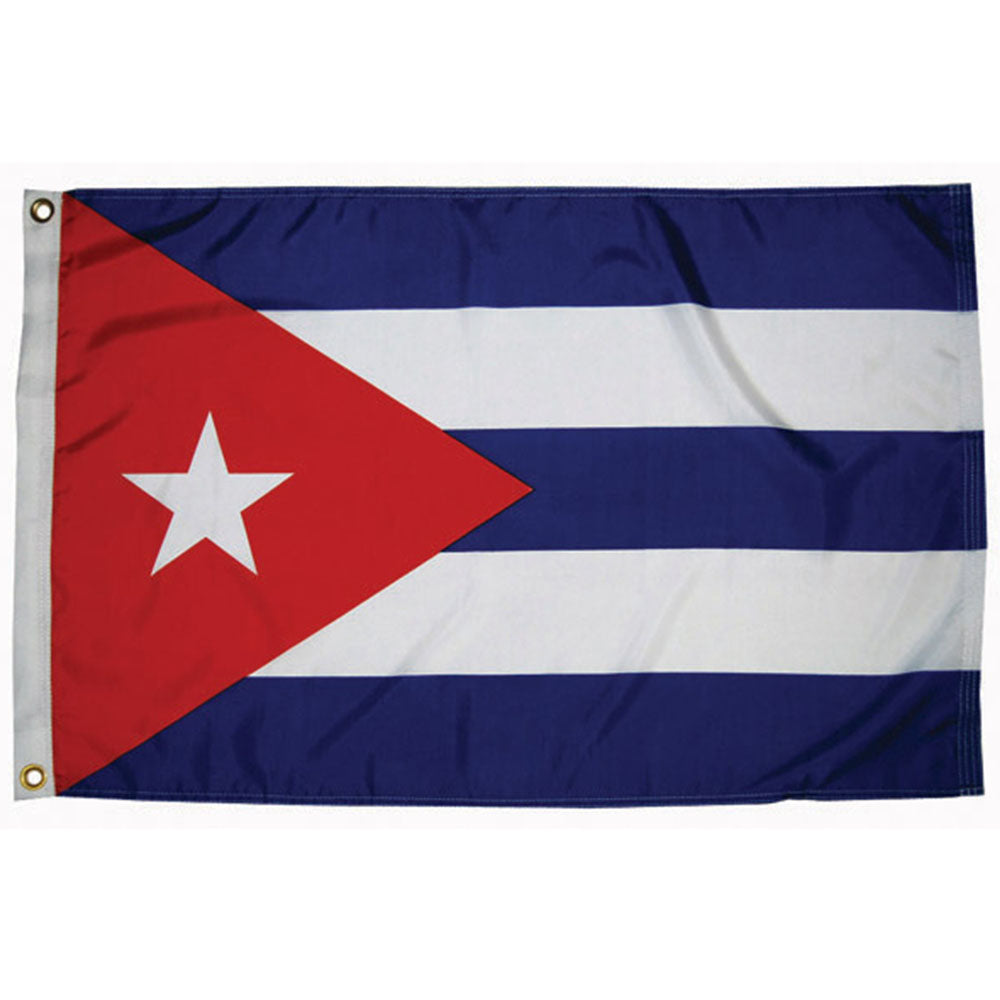 Taylor Made, International Flag, Nylon, 12" x 18", Cuba Courtesy