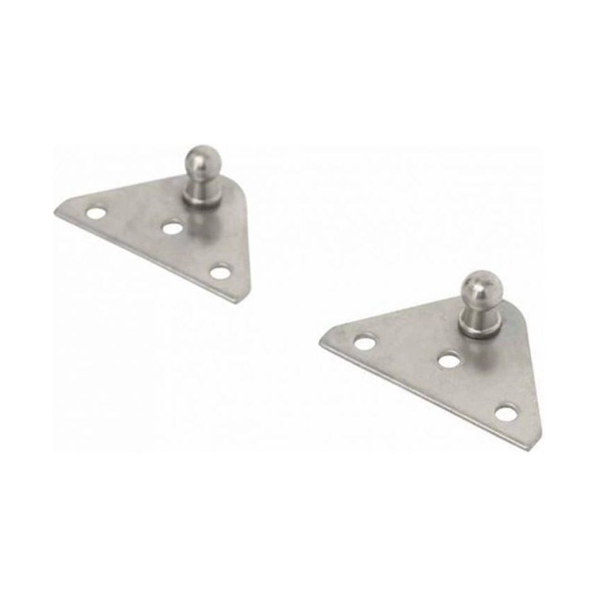 Taylor Made, Shock Mounting Hardware, 2-1/4" Stainless Steel Flat Bracket (2 Per Pack)