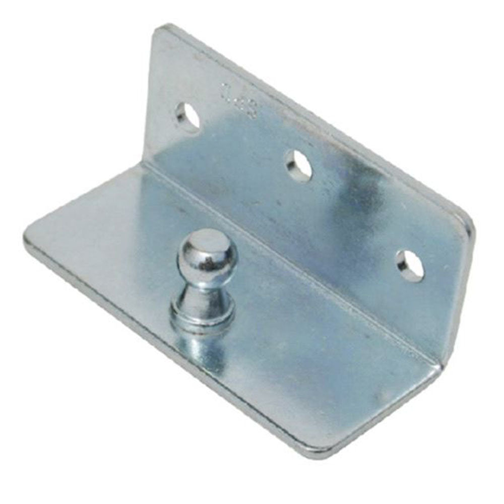Taylor Made, Shock Mounting Hardware, Angled 13mm Ball Zinc Plated Bracket, (2 Per Pack)