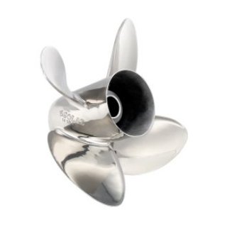Solas, 11.5" Dia. 14" Pitch, RH, 4-Blade Stainless Steel Rubex C4 Prop