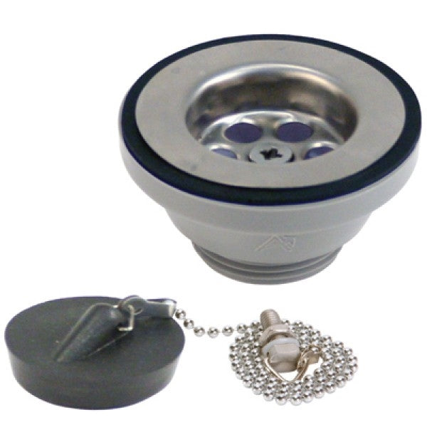 Straight Drain, 1-1/2", Ambassador Marine