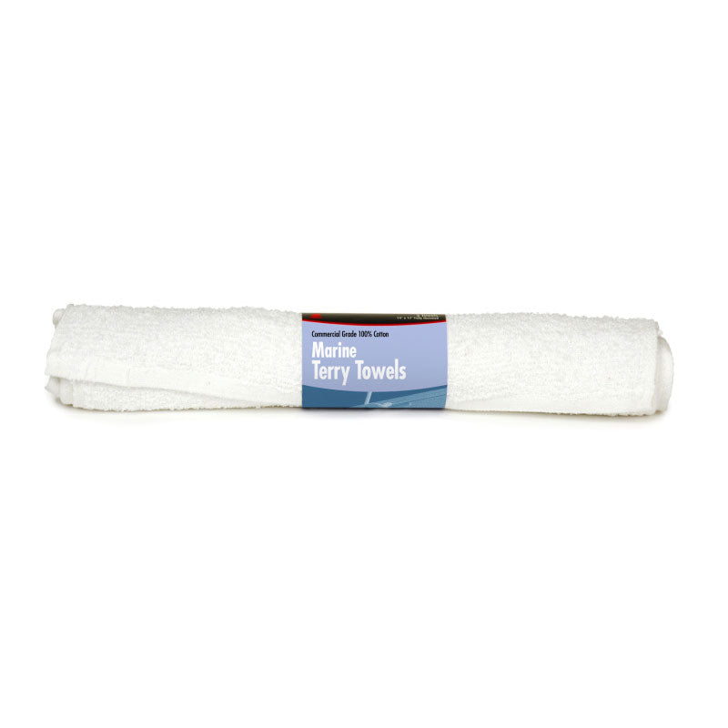 Buffalo Industries, Marine Terry Towels, Pack of 3