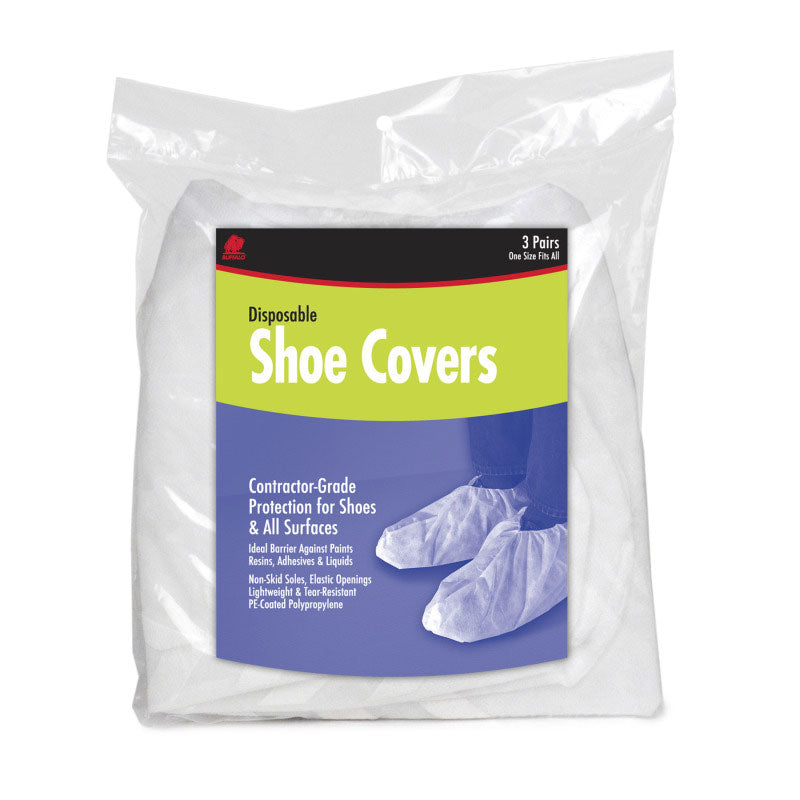 Buffalo Industries Shoe Covers, Pack of 3