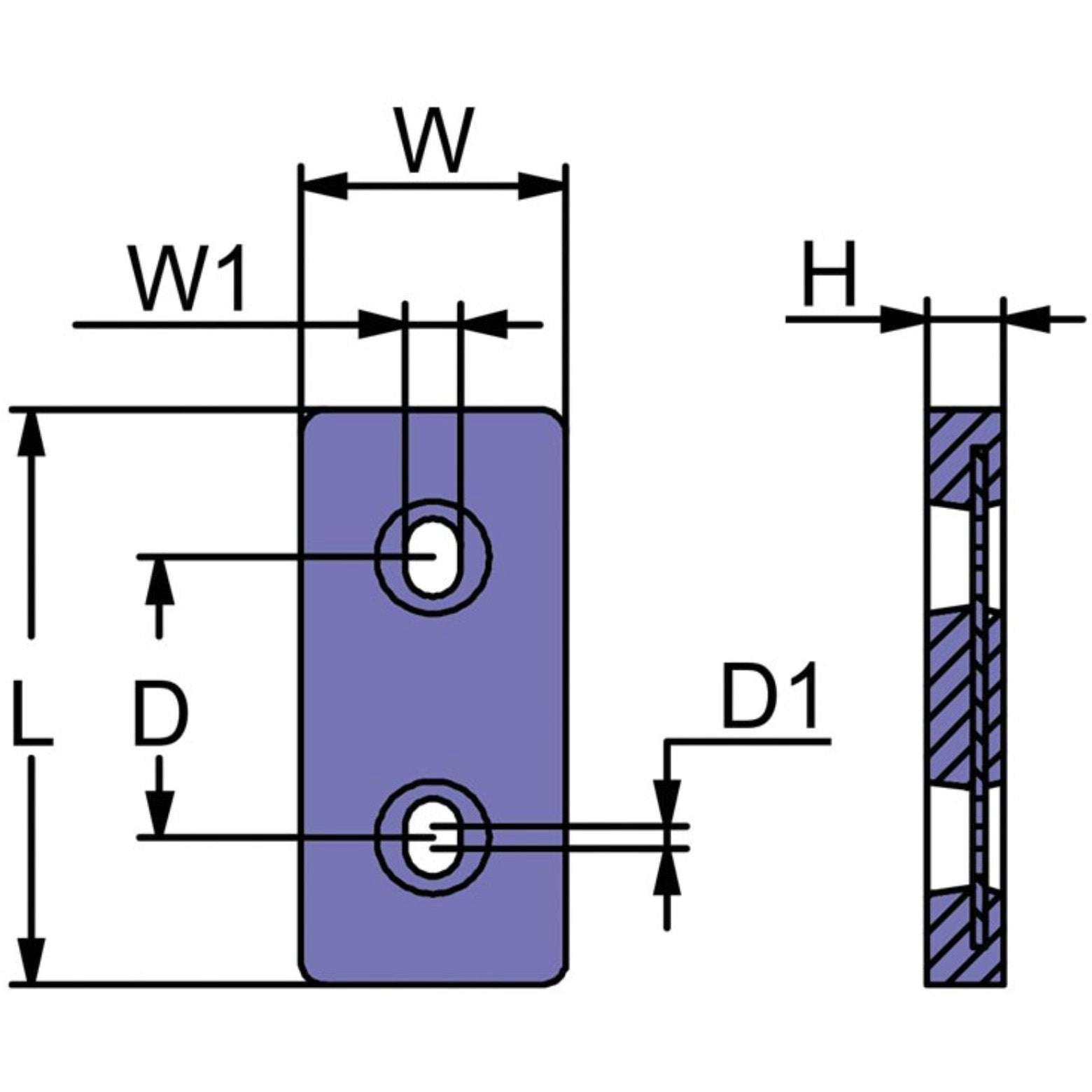 Martyr ZHC-2 Aluminum Hull Anode