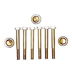Stainless Steel Mounting Set w/ Brass Plugs for 20-0082 and 20-0100