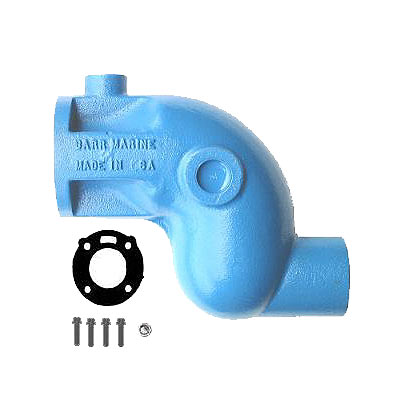 Direct Replacement Exhaust Elbow 3" Outlet, Crusader, CR-20-96560