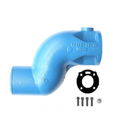 Direct Replacement Exhaust Elbow 4" Outlet, Crusader, CR-20-29015