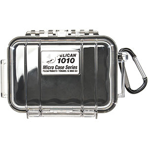 Pelican 1040 Micro Case, Clear Case with Blue Liner