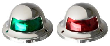 Sea-Dog 400165-1 Stainless Steel Top Mount Side Lights, Pair