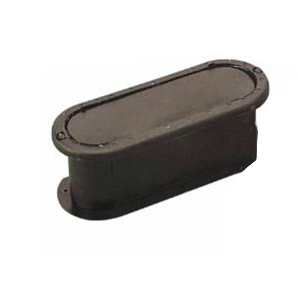 Sea-Dog, Nylon Scupper Valve 6" x 2-1/4", Black