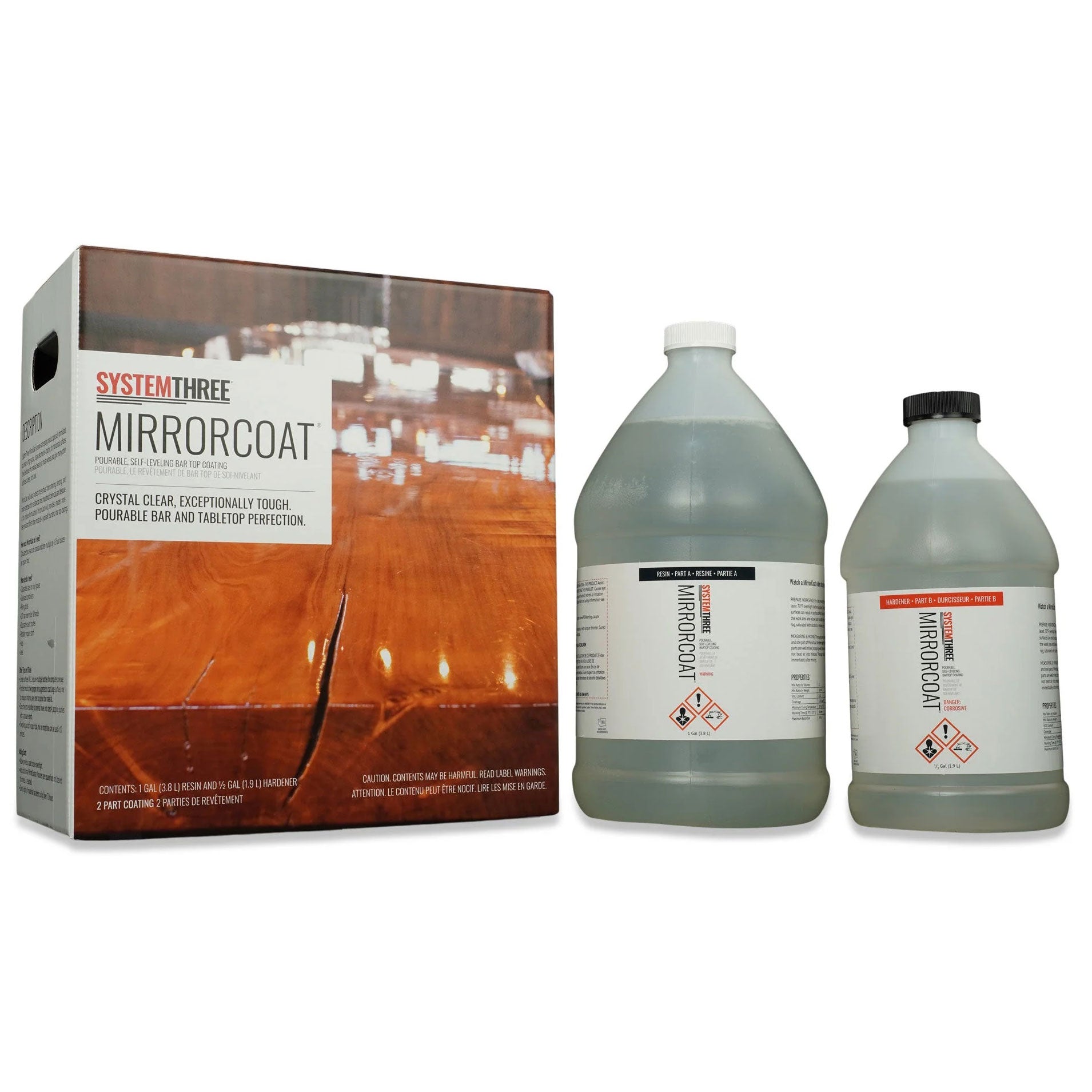 Mirrorcoat Bartop Kit 1.5gallon