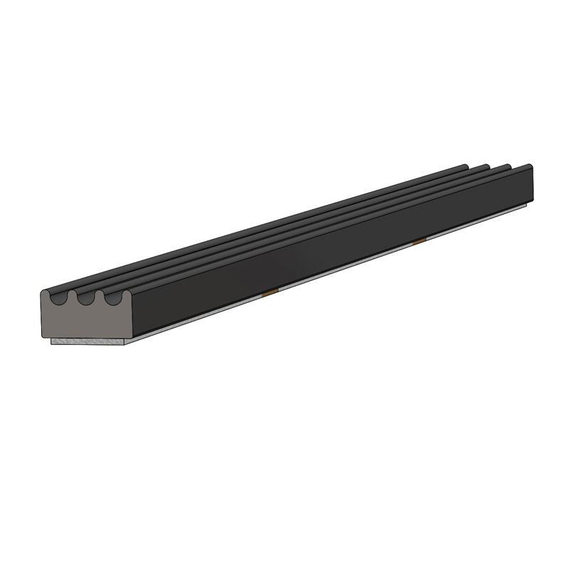 Taco Metals V30-0113B10-1 Weather Seal 3/8" W X 1/8" H X 10 Ft L