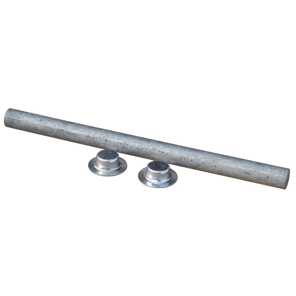 Tie Down 86187 Roller Shaft with Pal Nuts 5/8" x 9-1/4"