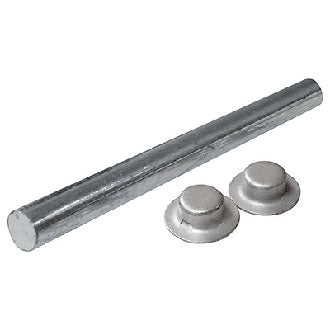 Tie Down 86188 Roller Shaft with Pal Nuts 5/8" x 11-1/4"