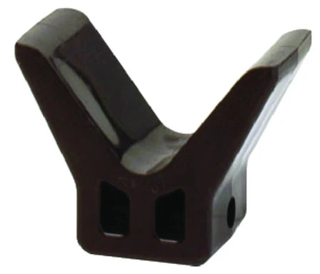 2" V Bow Stop, Black, 86420