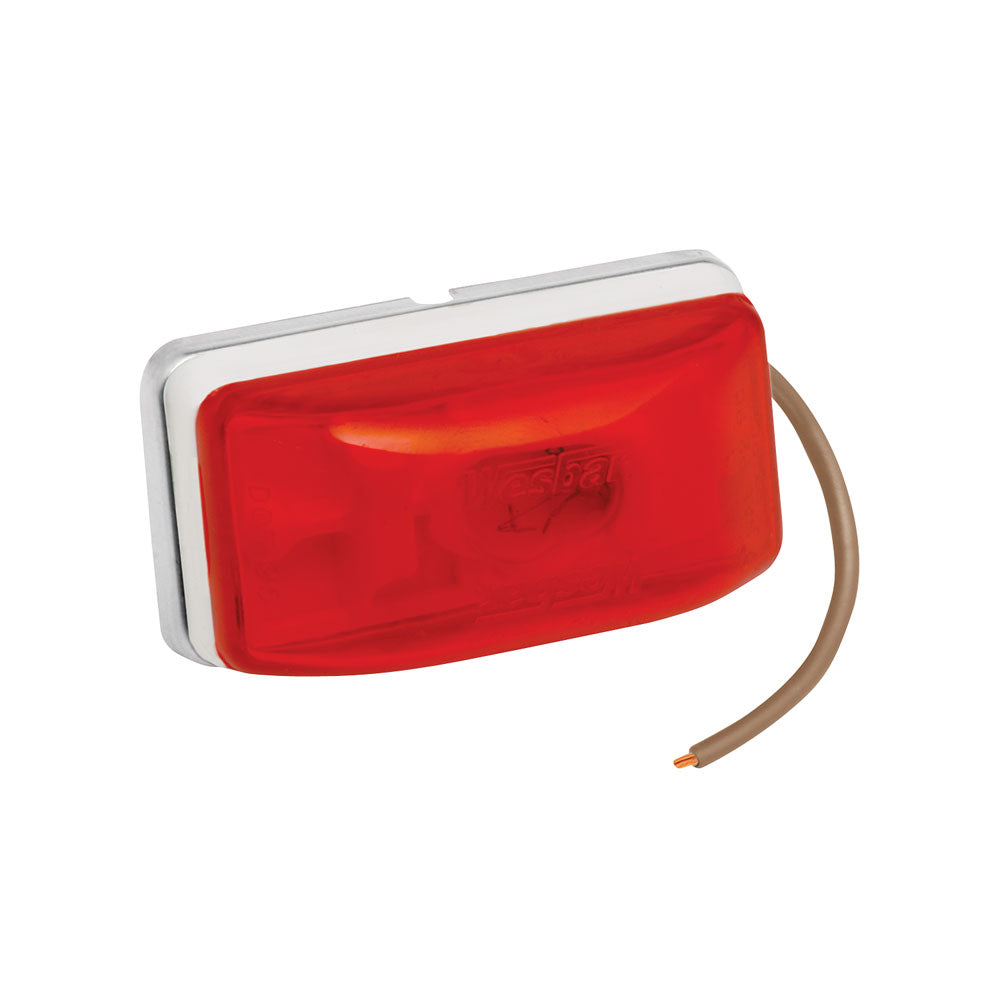 PC Rated Red Side Marker/Clearance Light, Waterproof, 203234