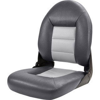 Tempress, Boat Seat, Navistyle, High Back, Charcoal / Gray