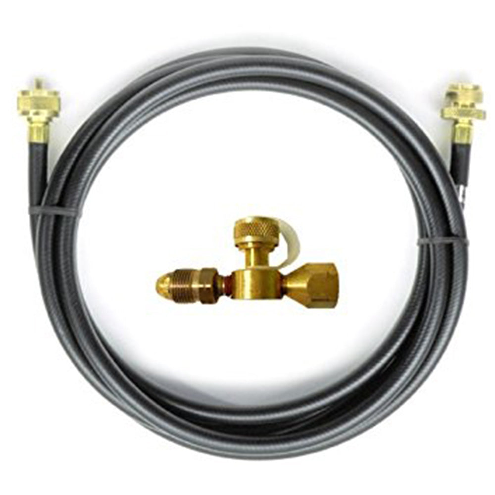 Trident, High Pressure Propane Grill Conversion Tee Kit, w/ 6' Hose