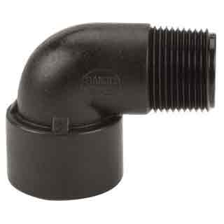 Banjo 1" Poly Street 90° Elbow