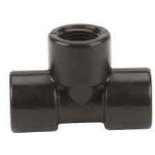 Banjo TEE038 Poly Pipe Tee, 3/8"