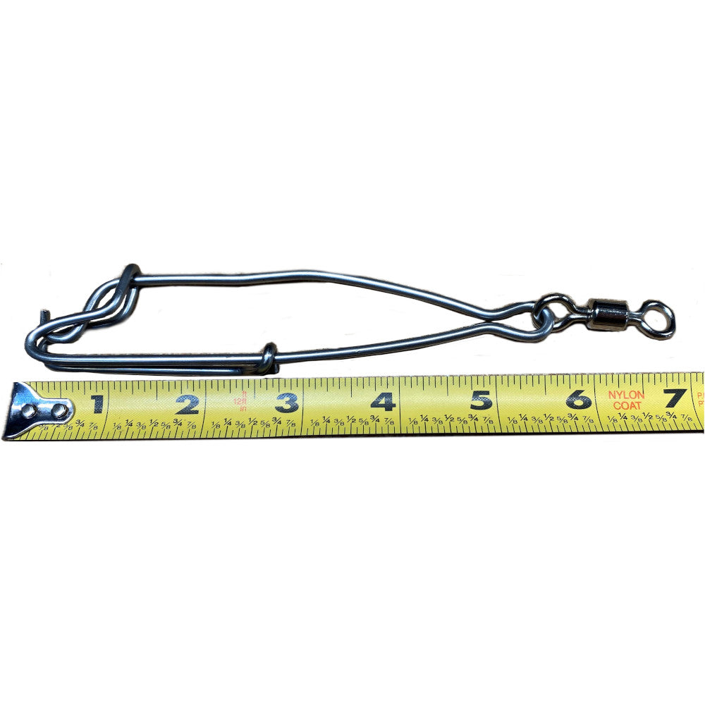 Halibut Snaps - International Longline #186 Stainless Steel Snap, 11/32" Line