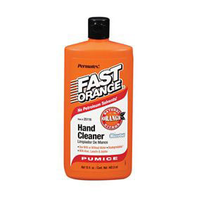 Permatex Fast Orange Smooth Lotion Hand Cleaner, 1 Gallon w/ Pump