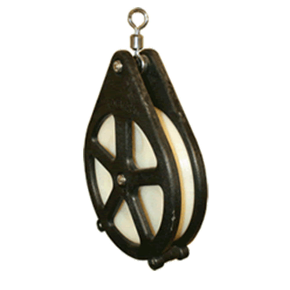 Folbe Rope Pulley with Swivel, 3"