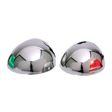 Sea-Dog LED Navigation Side Light, Top Mount, Stainless, Pair