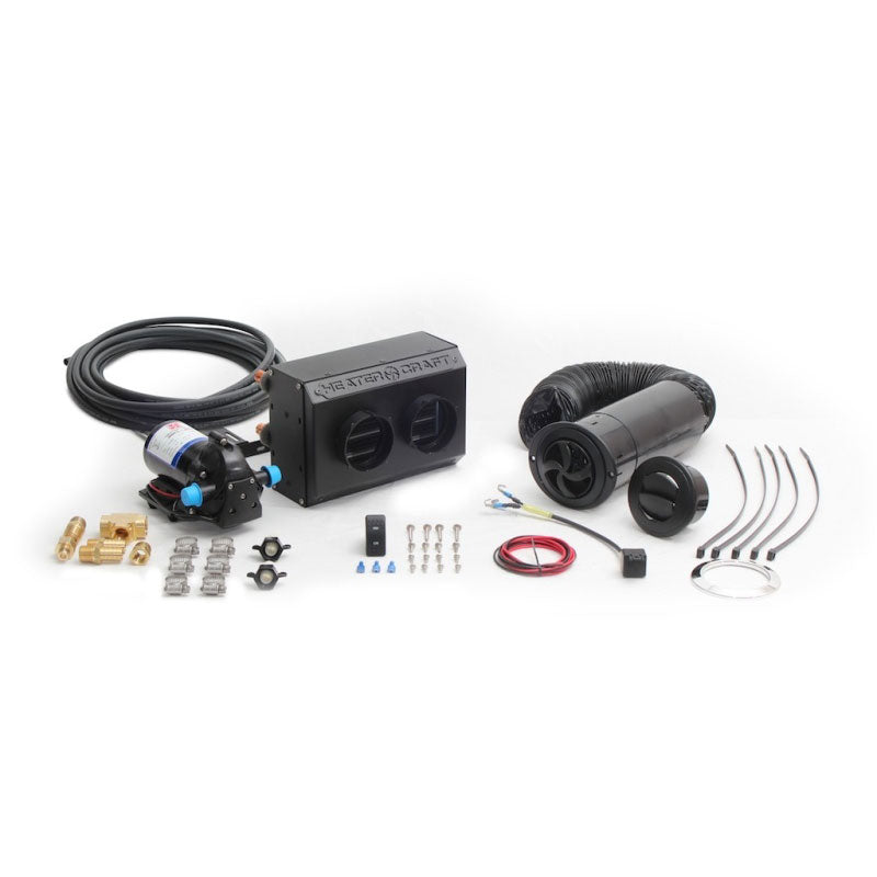 Marine Heater - Heater Craft 200 Elite Kit - Inclusive System with Inline Circulation and Harness