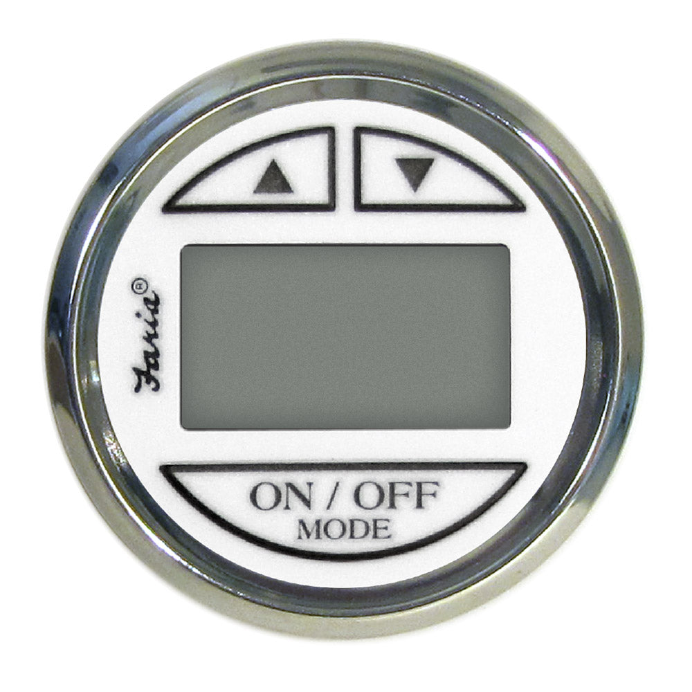 Chesapeake Series, White 2" Depth Sounder w/ In Hull Transducer