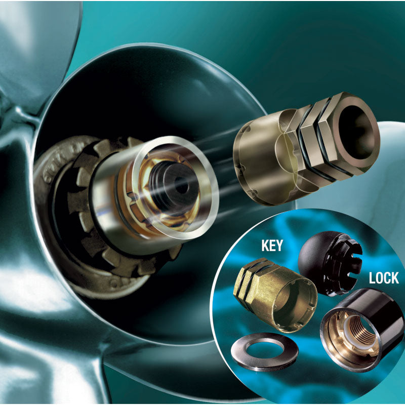 McGard, Marine Propeller Lock Set, Honda / Yamaha / Suzuki, M18x1.5 Thread Size