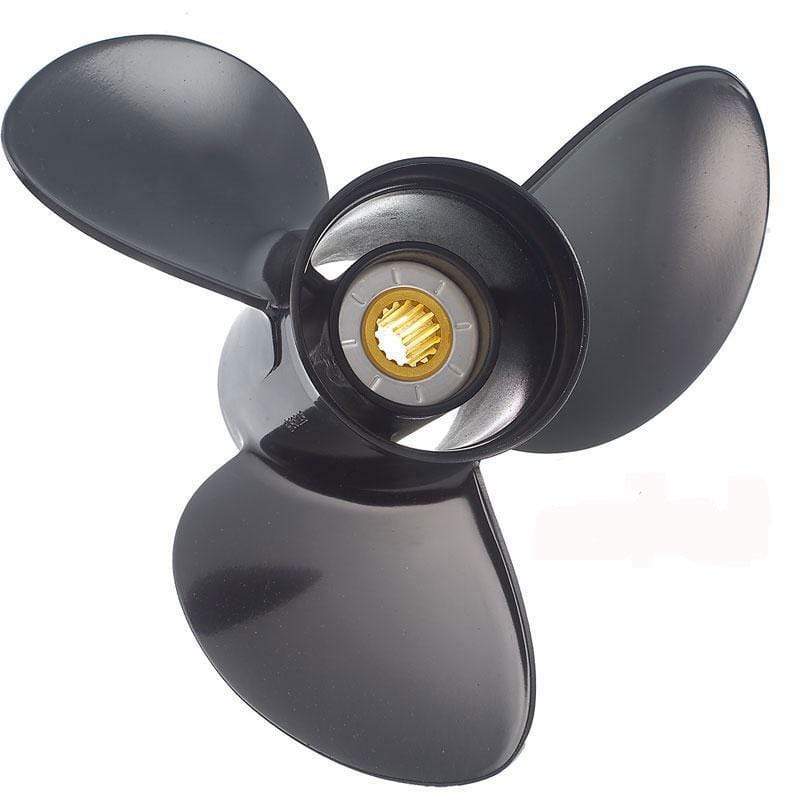 Solas, 11.1" Dia. 14" Pitch, RH, 3-Blade Alum, Amita Propeller, Suzuki 40-65hp