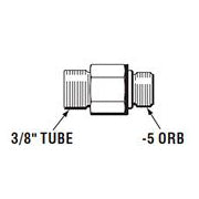 SeaStar ORB Hose Fittings, -3 Helms/Cylinders, Straight Fitting
